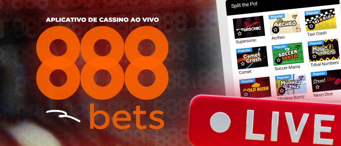 O aplicativo de cassino ao vivo 888BETS oferece aos jogadores uma experiência envolvente e autêntica de cassino, diretamente em seus dispositivos móveis