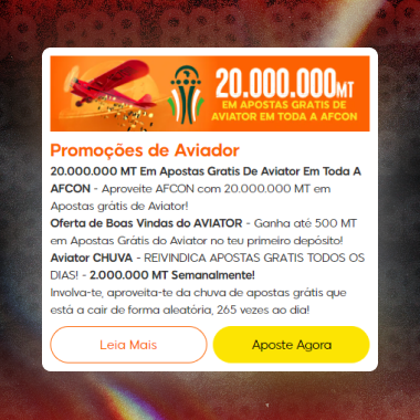 Ofertas de bônus para o Aviator