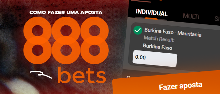 Fazer uma aposta com o livro de apostas online 888bet é fácil e conveniente