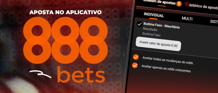 Fazer uma aposta no aplicativo 888BET é simples e fácil