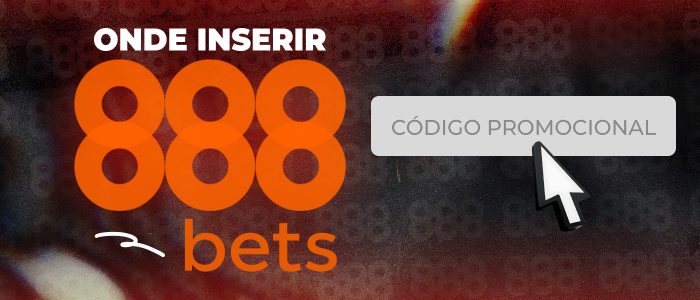 Para utilizar um código promocional no 888bets, siga os seguintes passos