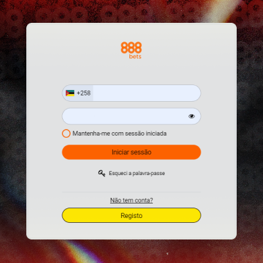 O processo de login na 888Bets é simples e conveniente